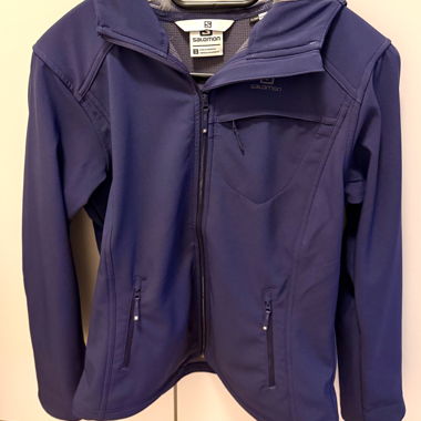 Salomon softshell jacket women violet