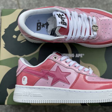 Bapesta Pink / White