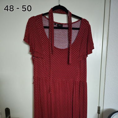 Robe de maternité rouge