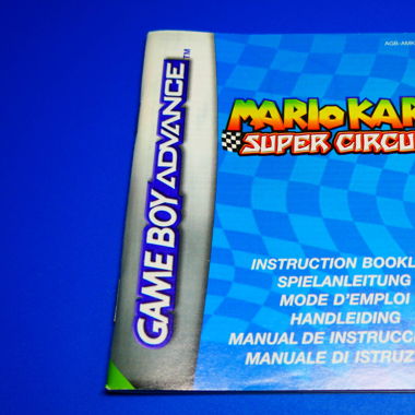 Notice Mario Kart : Super Circuit - GBA / R11516