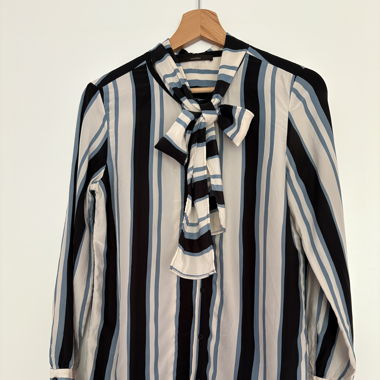 Bluse von Windsor — Viskose-Seiden-Mix, Grösse S/M