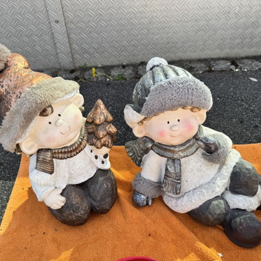 Set da 2 figure decorative Winterkind