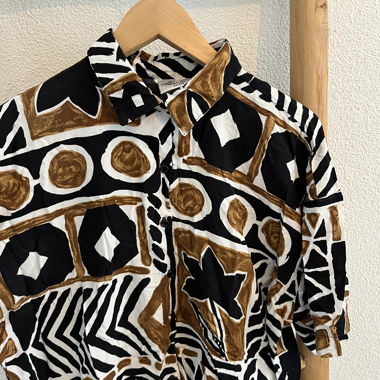 Bedrucktes Shirt, Loose Fit