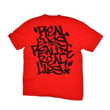 T-shirt Graffiti rouge