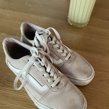 Baskets Vans rose poudré