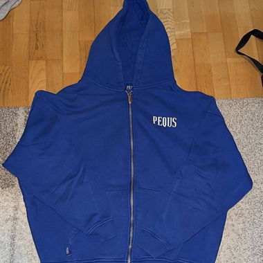 Felpa con cappuccio con zip taglia L