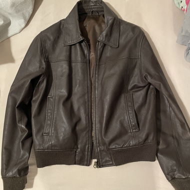 Vintage Lederjacke