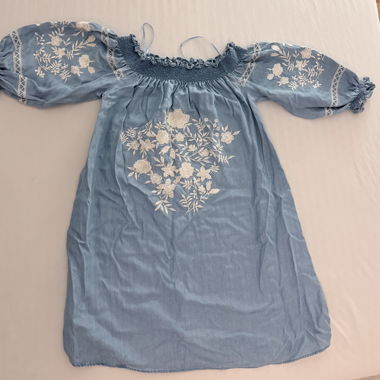 Zara Woman Blouse with Embroidery