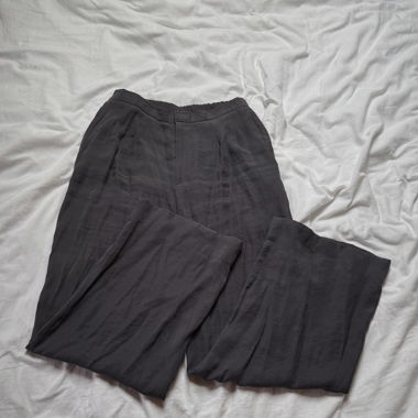 Stoffhose - grau