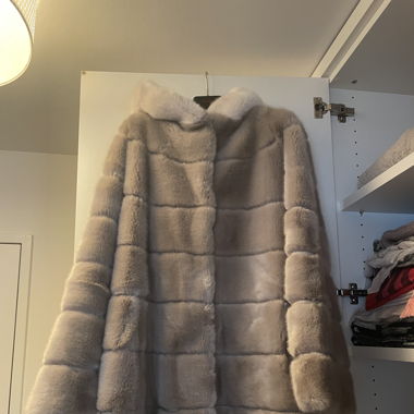 Fake Fur Mantel