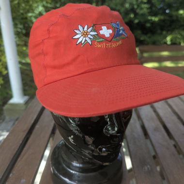 Casquette Suisse Rouge