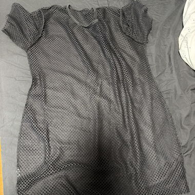 Top en maille noire