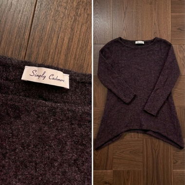 Pull en cachemire Simply Cashmere