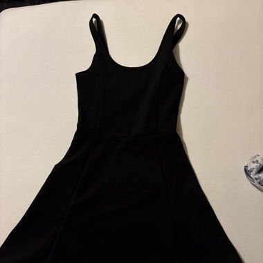 black dress