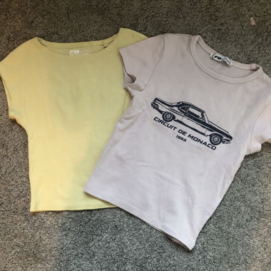 Deux tops de New Yorker