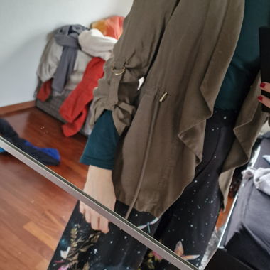 Giacca leggera ZARA kaki