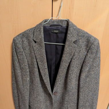 Graue Joop Jacke