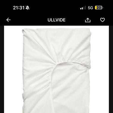 Drap housse pour surmatelas Ikea 