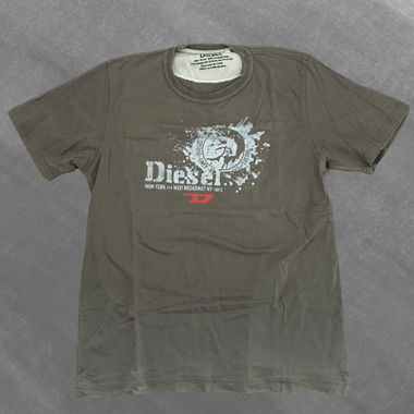 T-shirt Diesel olive