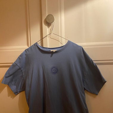 T-shirt Bleu Pull&Bear