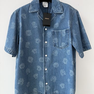Bellissima camicia in Denim firmata Versace