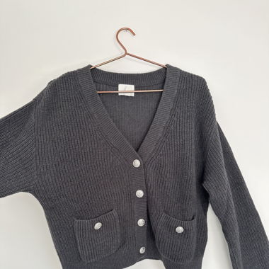 Cardigan/Strickjacke Grau H&M