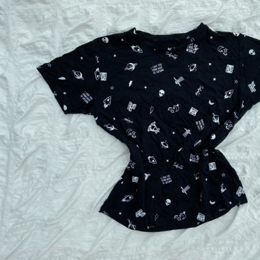 Alien black Tee