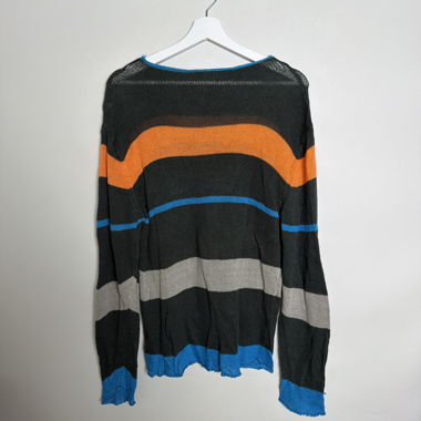 Pull en maille à rayures