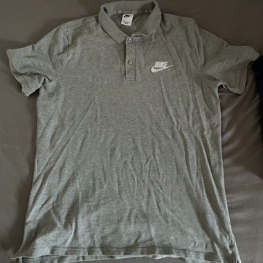 Nike Poloshirt grau L