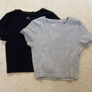 Confezione da 2 T-shirt a maniche corte XS