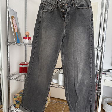 Topshop baggy jeans grey (W30/L34)