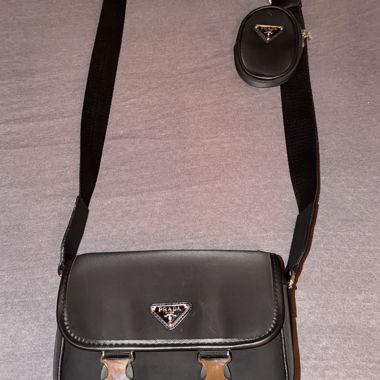 Sac bandouliere Prada noir