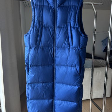 Paul Kehl blue puffer vest