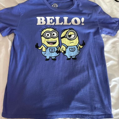 Walmart Herren T-Shirt in Blau und Lila