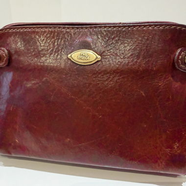 The Bridge Leather Crossbody Bag Made in Italy