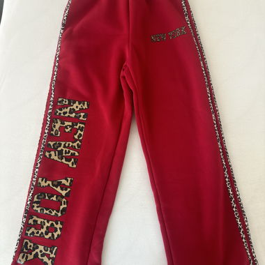 Pantalons de jogging rouges pour enfants