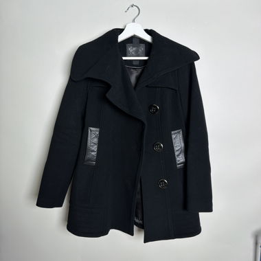 Black Wool Coat