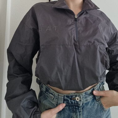 TALA grey half-zipper 