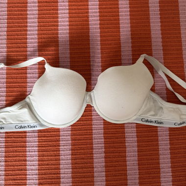 Reggiseno bianco Calvin Klein
