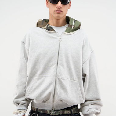 Scuffers Mask Light Grey Zipper
