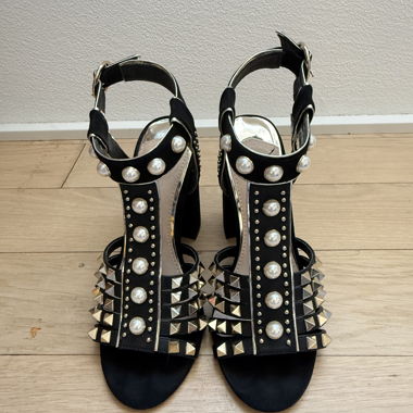 Pretty high heels sandals