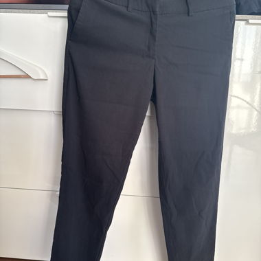 Black Fabric Trousers