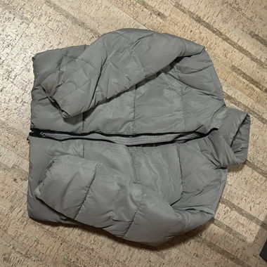 Grey Puffer Jacket