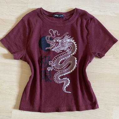 T-shirt mit Drachen