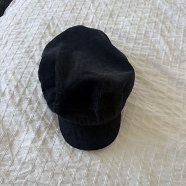 Berretto Nero in Velluto