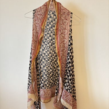 Kimono/ stola da indossare con motivi Mangalam