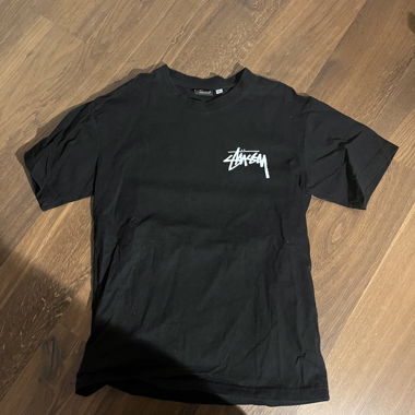 Stüssy Black Graphic T-Shirt