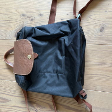 Original Longchamp Backpack black