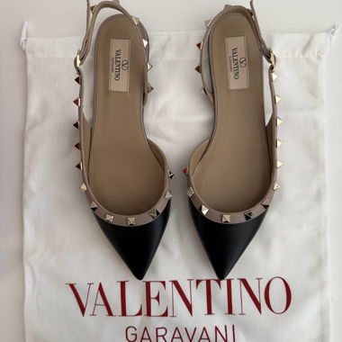 Valentino Rockstud Ballerinas