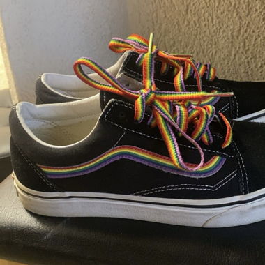 Rainbow Vans 